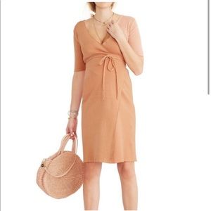 Hatch maternity Naomi wrap dress